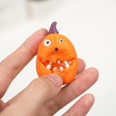 Pumpkin Grin Worry Stone Series – Spooky Calm & Festive Fun