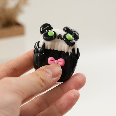 Skull Panda Series Worry Stone – Spooky-Cute Stress Relief Companions