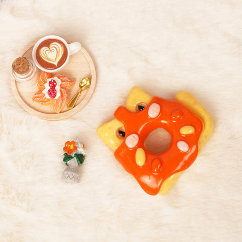 Dessert Cat Worry Stones – Free Mini Tea Set (5pcs) with Purchase