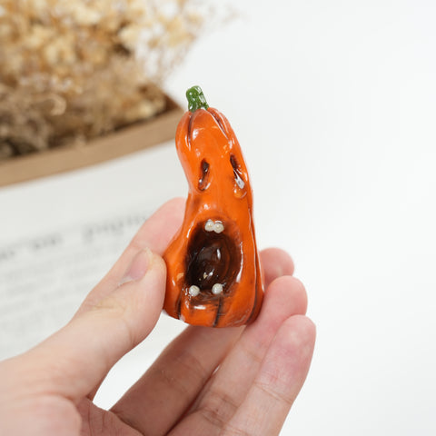 Pumpkin Grin Worry Stone Series – Spooky Calm & Festive Fun