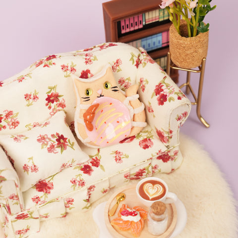 Dessert Cat Worry Stones – Free Mini Tea Set (5pcs) with Purchase