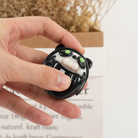 Skull Panda Series Worry Stone – Spooky-Cute Stress Relief Companions