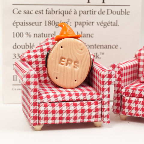 Halloween Series Double-Sided Polymer Clay Worry Stones – Thumb Comfort & Spooky Cute Companions