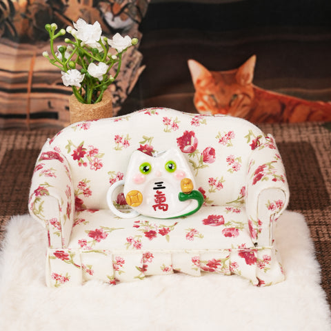 Mahjong Cat Worry Stone Series – Lucky Fortune Companions