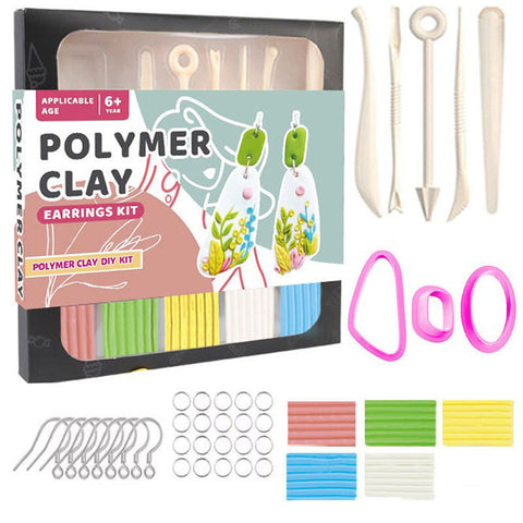Beginner Polymer Clay Set – Style Your Own Earrings