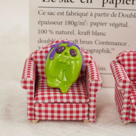 Slime Skull Series Worry Stone – Gooey Spooks & Creepy Cute Calm