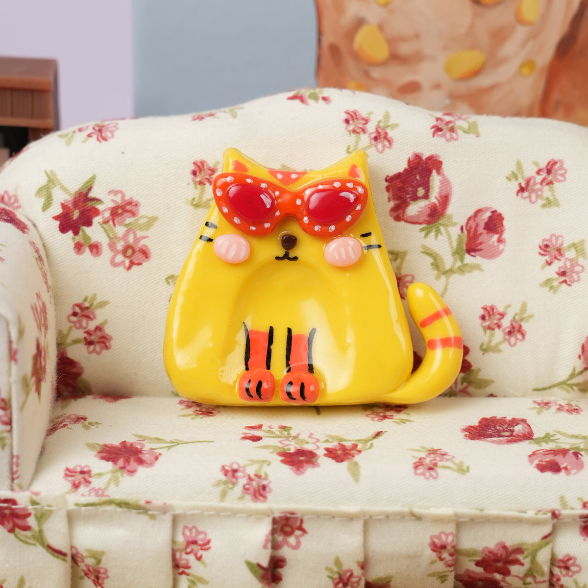 Cats in Cheap Sunglasses Series Worry Stone