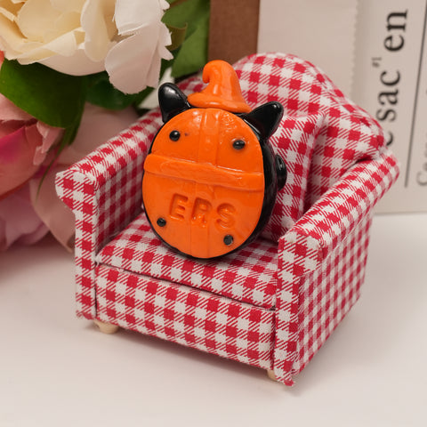 Halloween Series Double-Sided Polymer Clay Worry Stones – Thumb Comfort & Spooky Cute Companions