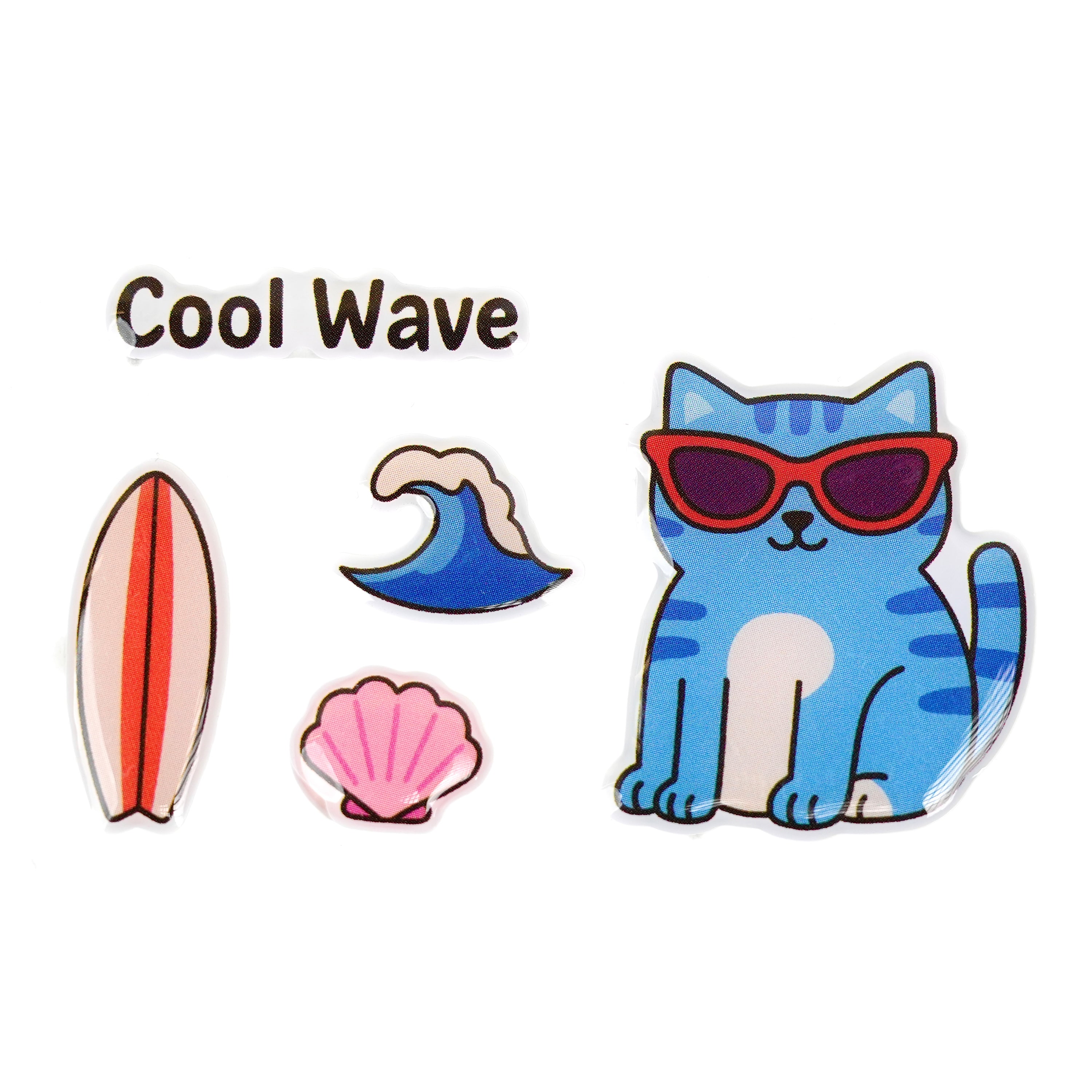 Cats in Cheap Sunglasses Series Worry Stone