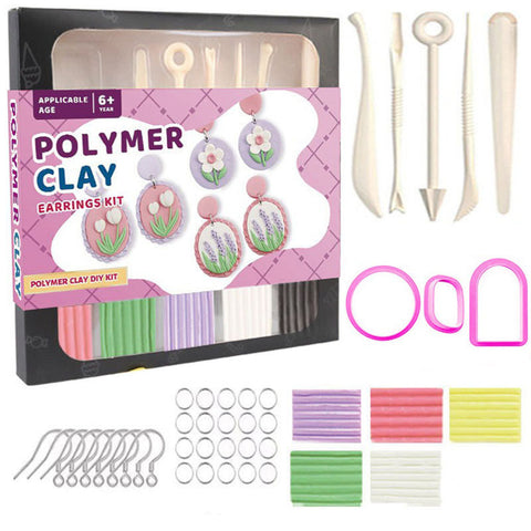 Beginner Polymer Clay Set – Style Your Own Earrings