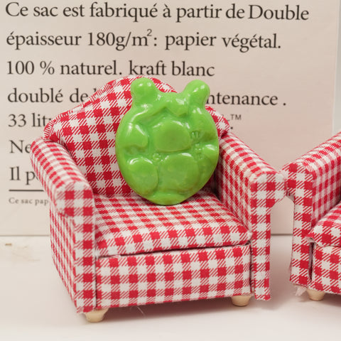 Frog Series Double-Sided Polymer Clay Worry Stones – Thumb Comfort & Playful Frog Companions