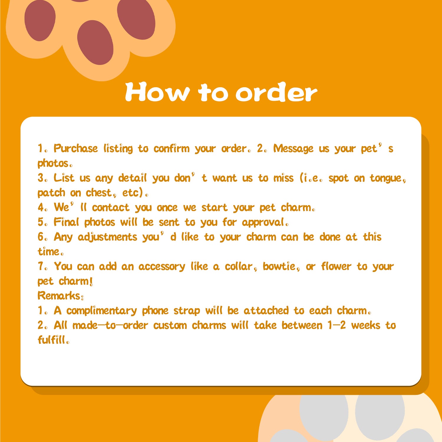 Custom Pet Portrait Charm – Keep Your Pet Close