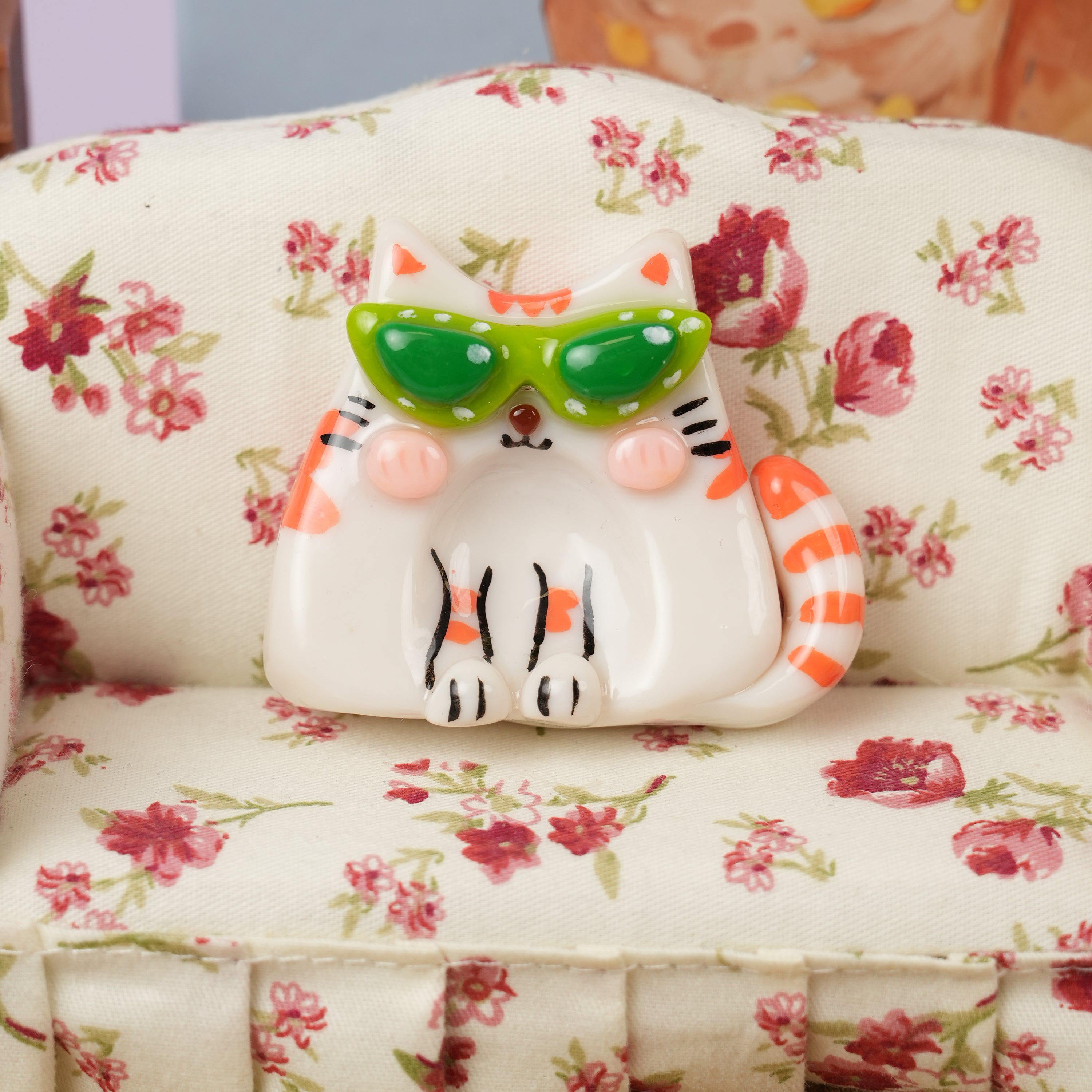 Cats in Cheap Sunglasses Series Worry Stone