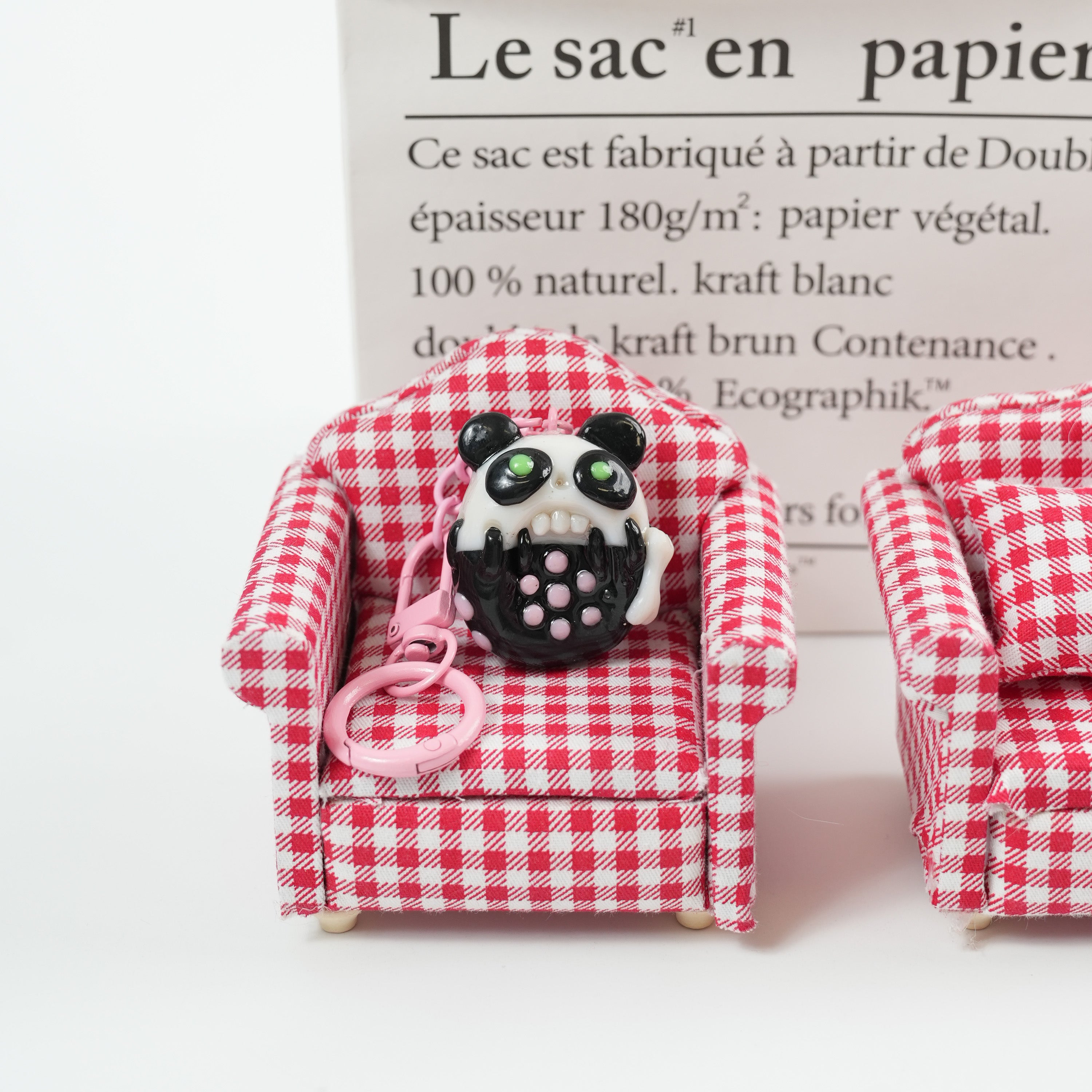 Skull Panda Series Worry Stone – Spooky-Cute Stress Relief Companions