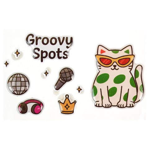 Cats in Cheap Sunglasses Series Worry Stone