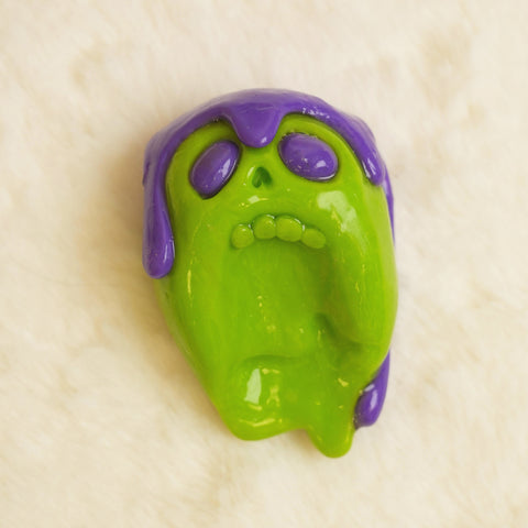 Slime Skull Series Worry Stone – Gooey Spooks & Creepy Cute Calm