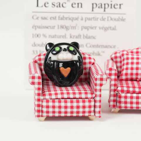 Skull Panda Series Worry Stone – Spooky-Cute Stress Relief Companions