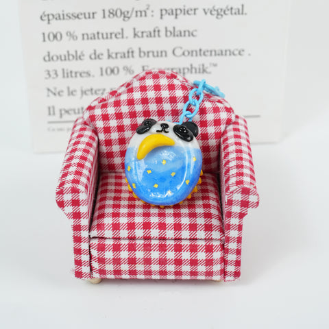 Panda Series Double-Sided Polymer Clay Worry Stones – Thumb Comfort & Adorable Panda Companions