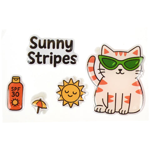 Cats in Cheap Sunglasses Series Worry Stone