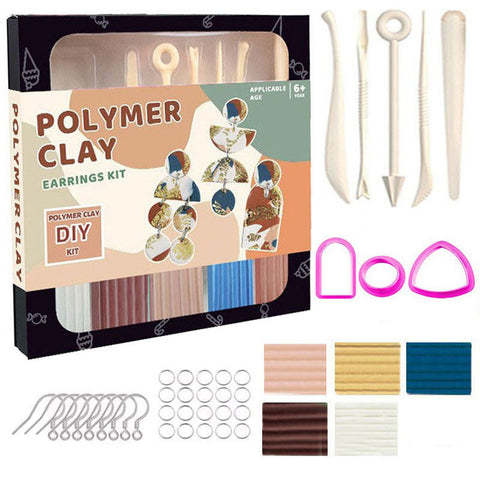 Beginner Polymer Clay Set – Style Your Own Earrings