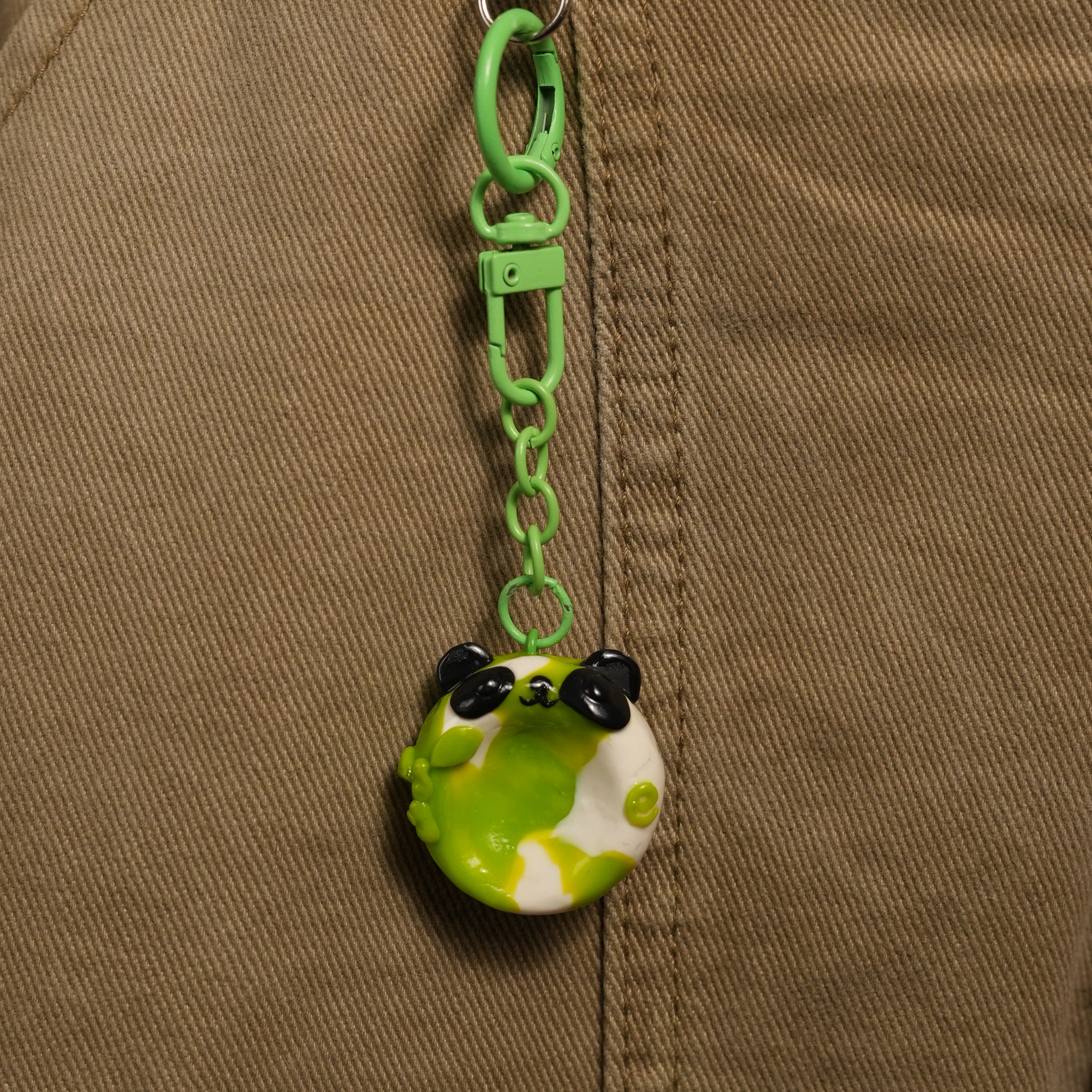 Panda Series Double-Sided Polymer Clay Worry Stones – Thumb Comfort & Adorable Panda Companions