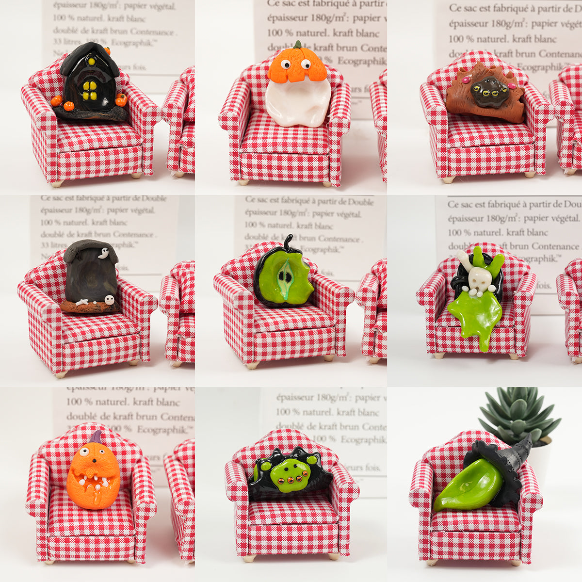 Witch’s Coven Worry Stones – Spooky-Cute Halloween Fidget Set