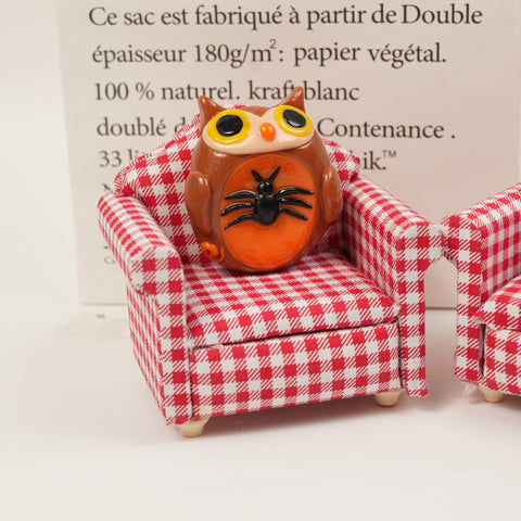 Halloween Series Double-Sided Polymer Clay Worry Stones – Thumb Comfort & Spooky Cute Companions