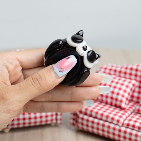 Halloween Series Double-Sided Polymer Clay Worry Stones – Thumb Comfort & Spooky Cute Companions