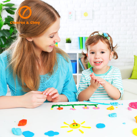 Polymer Clay Set -- Oven Baked Modeling Clay with Sculpting Tools, 24-, 36- an 48-Color, Great for Children and Artists