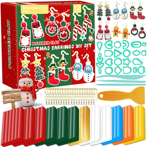 Beginner Polymer Clay Set – Style Your Own Earrings