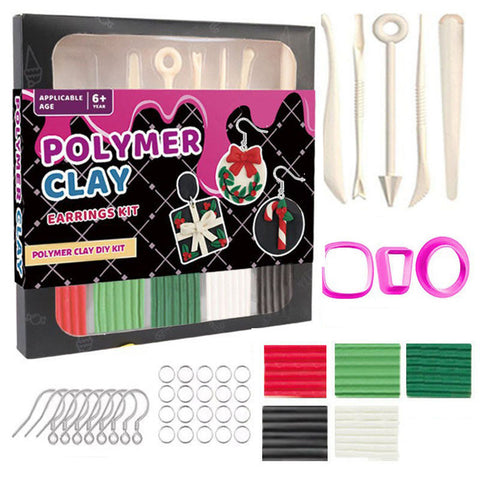 Beginner Polymer Clay Set – Style Your Own Earrings