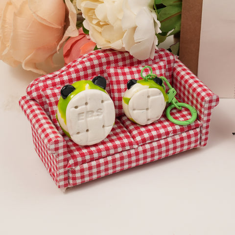 Panda Series Double-Sided Polymer Clay Worry Stones – Thumb Comfort & Adorable Panda Companions