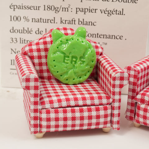 Frog Series Double-Sided Polymer Clay Worry Stones – Thumb Comfort & Playful Frog Companions