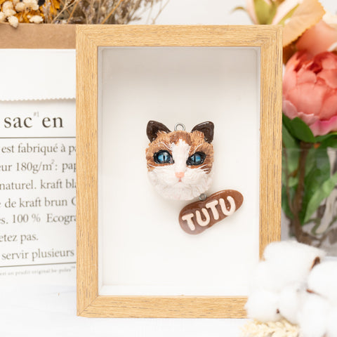 Custom Pet Portrait Charm – Keep Your Pet Close
