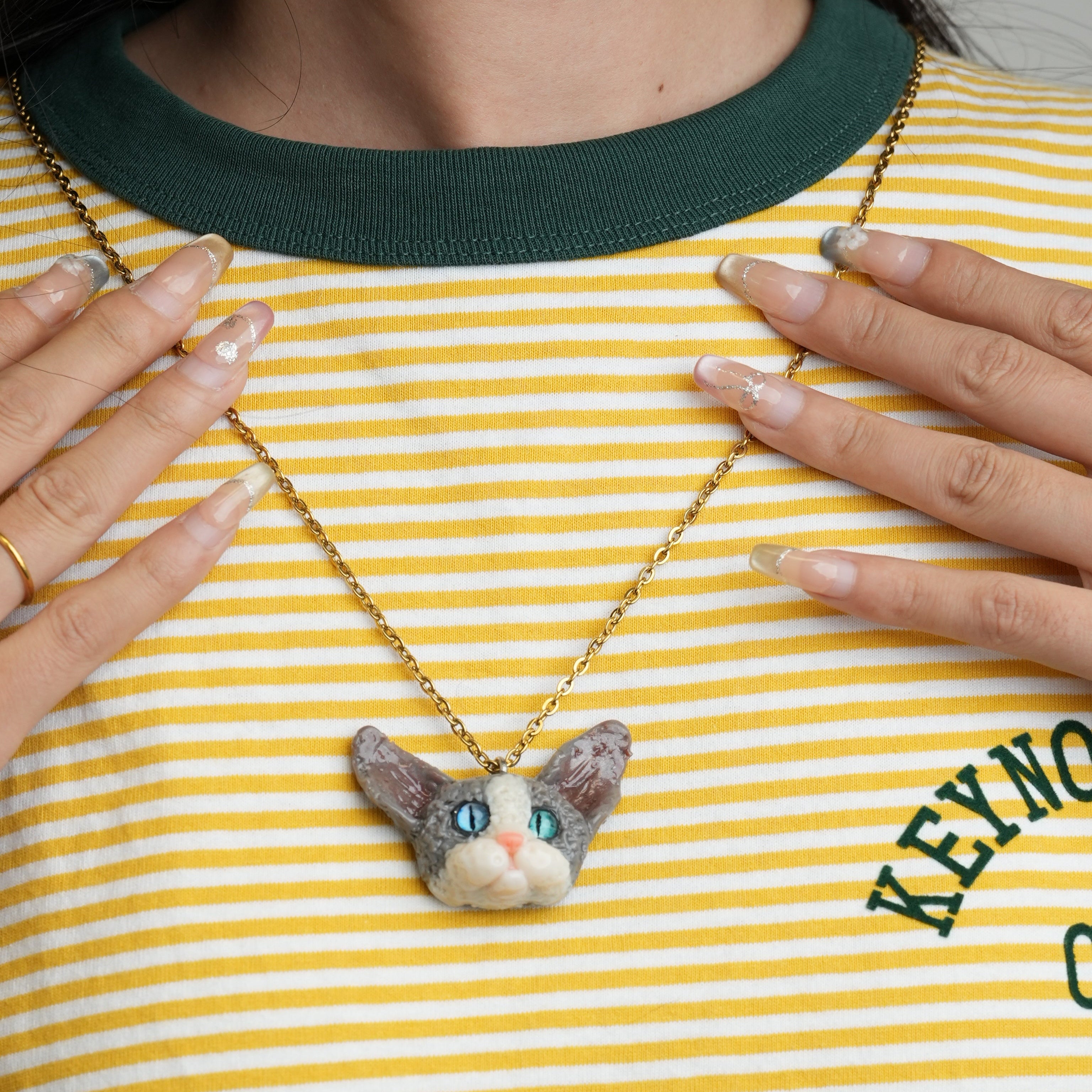 Custom Pet Portrait Charm – Keep Your Pet Close