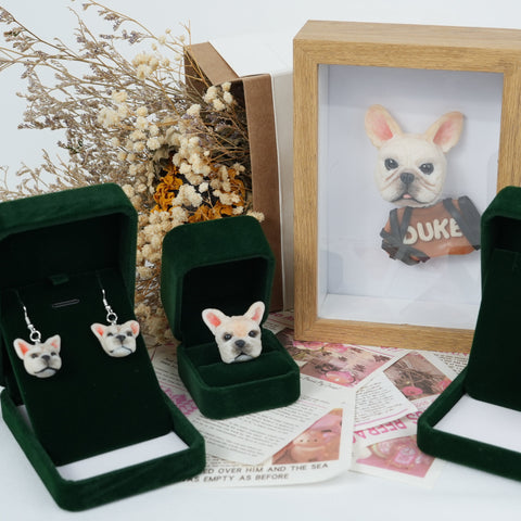 Custom Pet Portrait Charm – Keep Your Pet Close