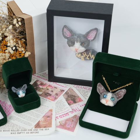 Custom Pet Portrait Charm – Keep Your Pet Close