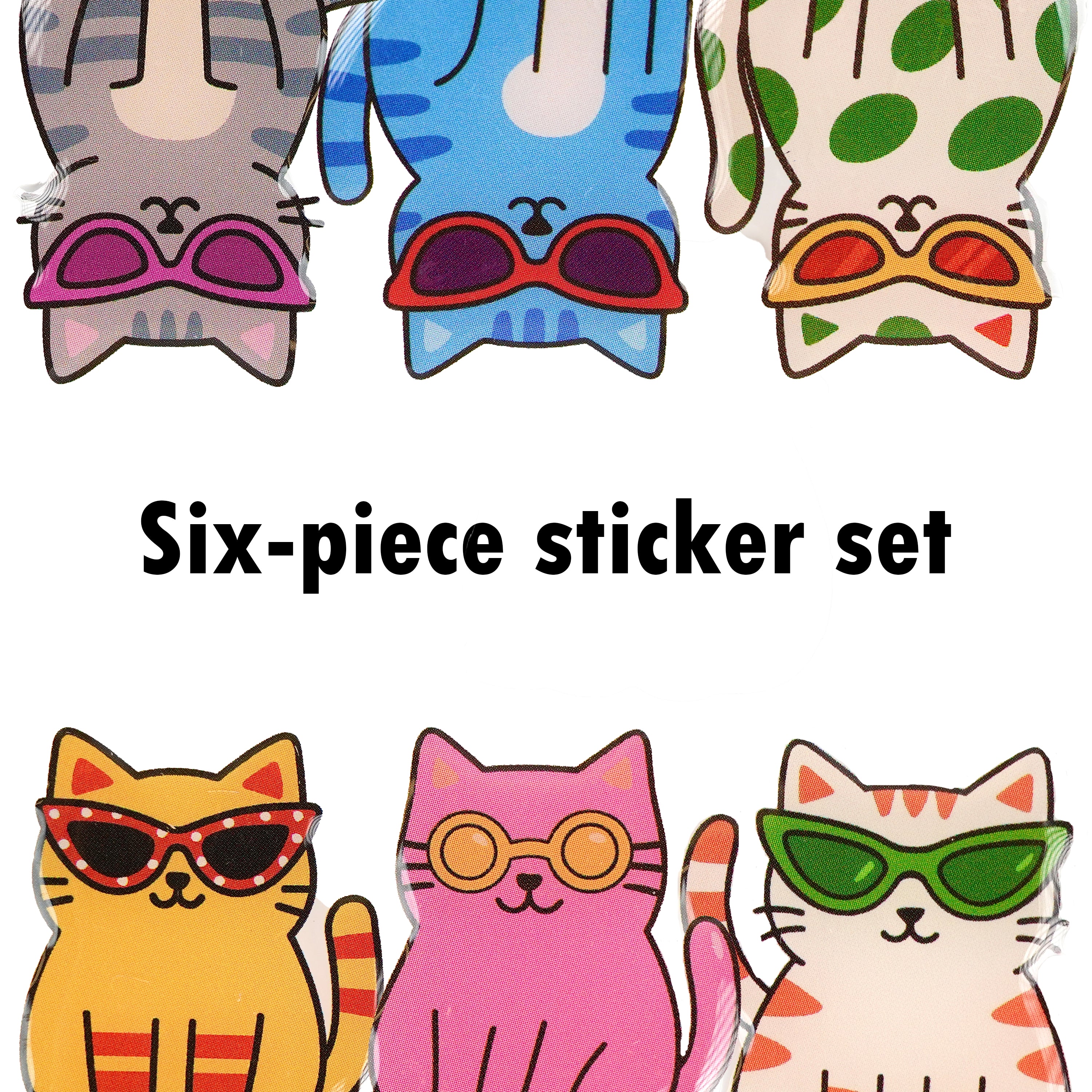 Cats in Cheap Sunglasses Series Worry Stone