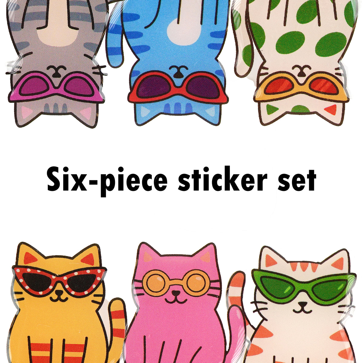 Cats in Cheap Sunglasses Series Worry Stone