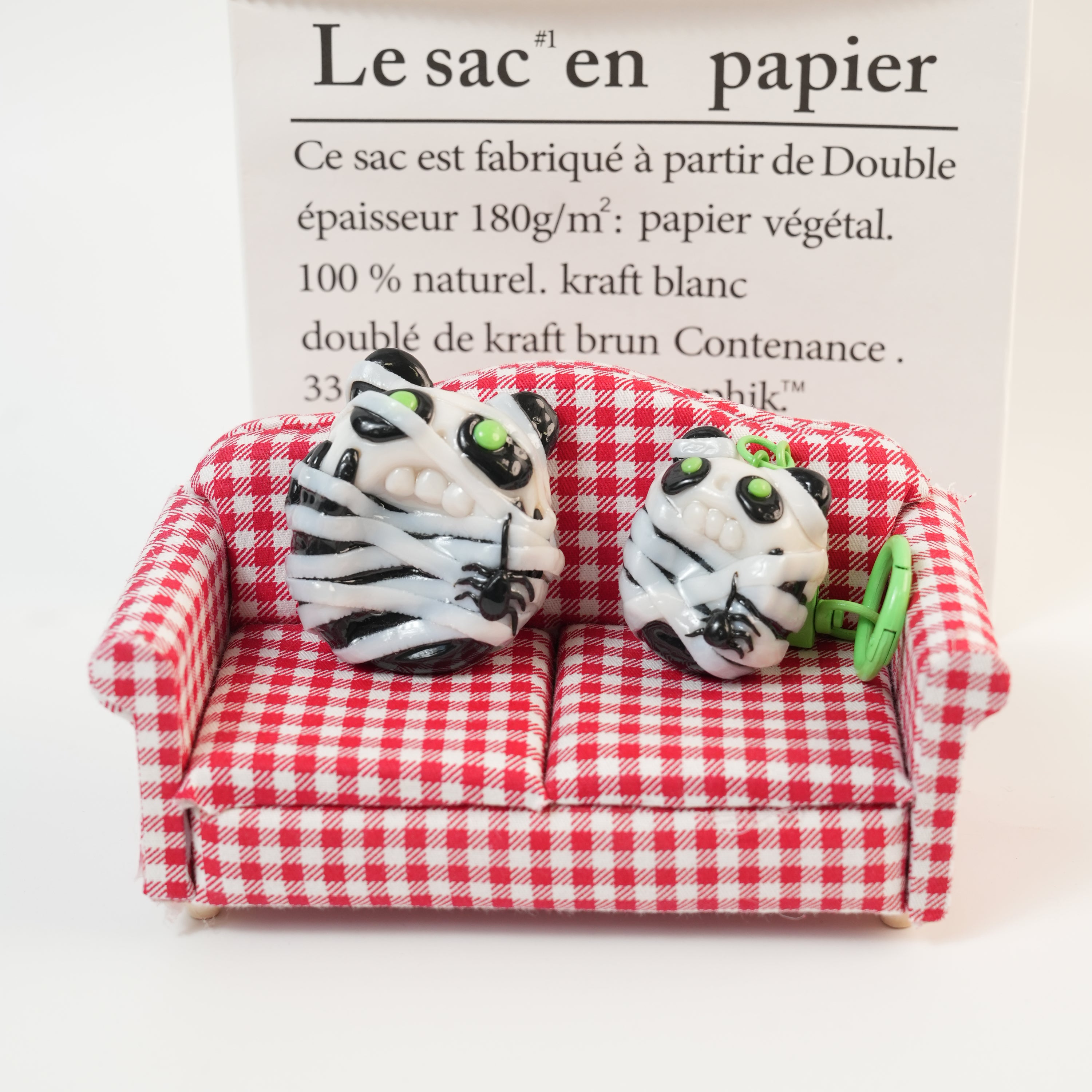 Skull Panda Series Worry Stone – Spooky-Cute Stress Relief Companions