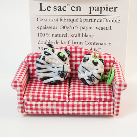 Skull Panda Series Worry Stone – Spooky-Cute Stress Relief Companions