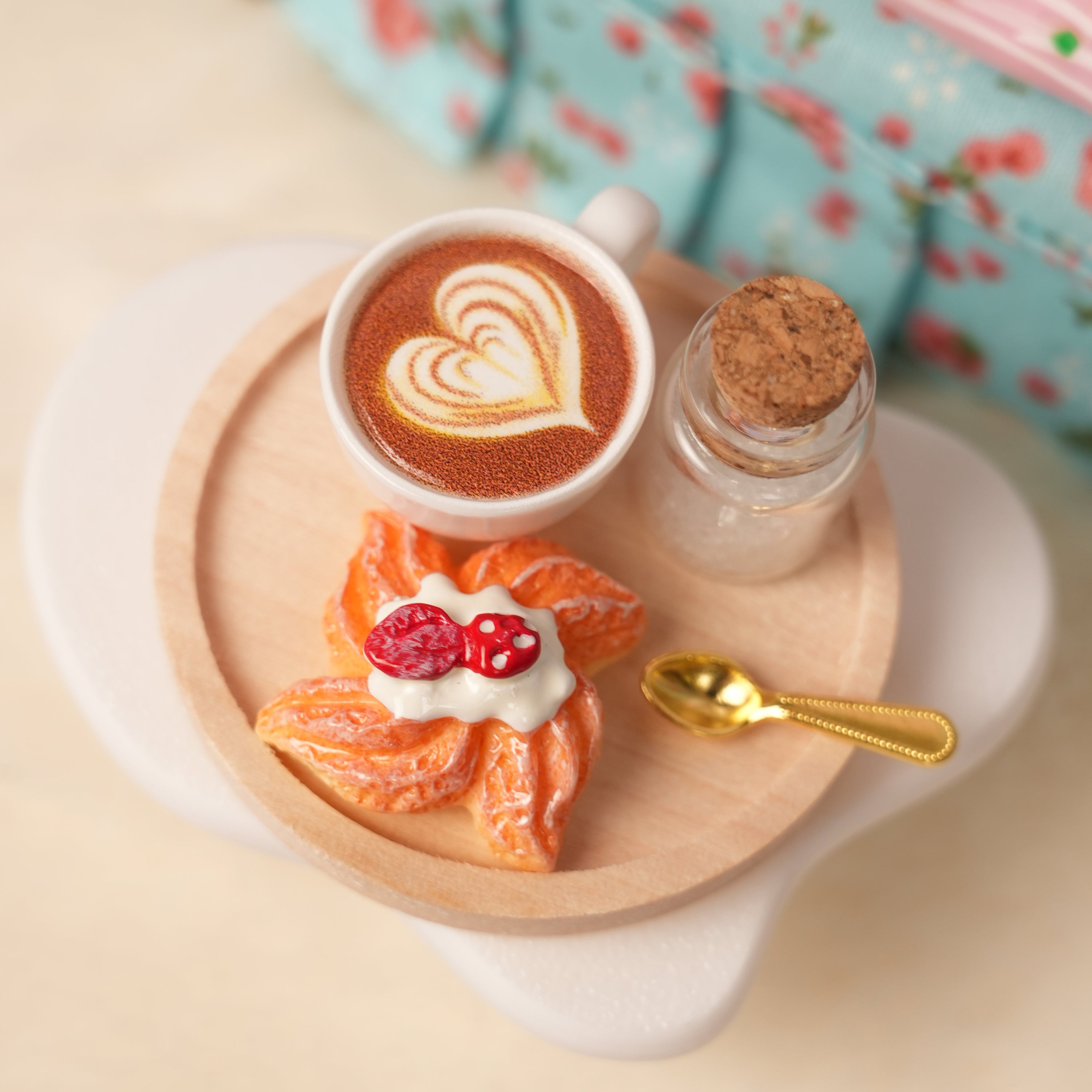 Dessert Cat Worry Stones – Free Mini Tea Set (5pcs) with Purchase